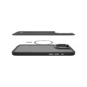 Spigen Enzo Aramid Mag MagSafe - Etui iPhone 16 Pro (Black / Silver)