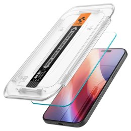 Spigen GLAS.TR EZ FIT Privacy - Szkło hartowane z filtrem prywatyzującym do iPhone 16 Pro Max