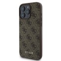 Guess 4G Classic - Etui iPhone 16 Pro (brązowy)