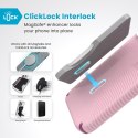 Speck Presidio2 Grip ClickLock & MagSafe - Etui iPhone 16 Pro Max (Wednesday Pink / Boysenberry Purple / White)