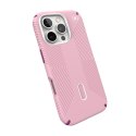 Speck Presidio2 Grip ClickLock & MagSafe - Etui iPhone 16 Pro (Wednesday Pink / Boysenberry Purple / White)