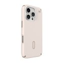 Speck Presidio2 Pro ClickLock & MagSafe - Etui iPhone 16 Pro (Bleached Bone / Heirloom Gold / Hazel Brown)