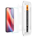 Spigen GLAS.TR EZ FIT 2-Pack - Szkło hartowane do iPhone 16 Pro 2 szt