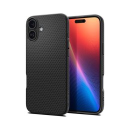 Spigen Liquid Air - Etui do iPhone 16 (Matte Black)