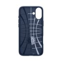 Spigen Liquid Air - Etui do iPhone 16 (Navy Blue)