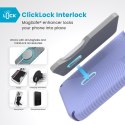 Speck Presidio2 Grip ClickLock & MagSafe - Etui iPhone 16 Pro Max (Future Lavender / Cassis Purple / White)