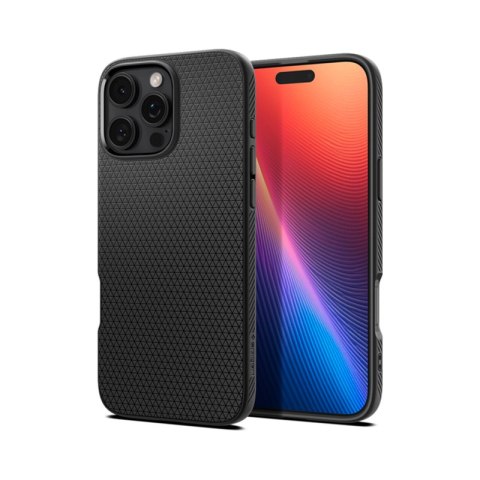 Spigen Liquid Air - Etui do iPhone 16 Pro Max (Matte Black)