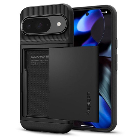 Spigen Slim Armor CS - Etui do Google Pixel 9 / 9 Pro (Czarny)