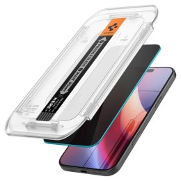 Spigen GLAS.TR EZ FIT Privacy 2-Pack - Szkło hartowane z filtrem prywatyzującym do iPhone 16 Pro Max 2 szt