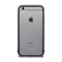 Moshi iGlaze Luxe - Etui z aluminiową ramką iPhone 6s Plus / iPhone 6 Plus (Titanium Grey)