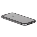 Moshi iGlaze Luxe - Etui z aluminiową ramką iPhone 6s Plus / iPhone 6 Plus (Titanium Grey)