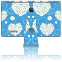 Nexgen Skins - Zestaw skórek na obudowę z efektem 3D iMac 27" (Hearts and Daisies 3D)