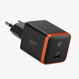 Spigen ArcStation Essential EE301EU - Ładowarka sieciowa USB-C PD + QC3.0 30W (Czarny)