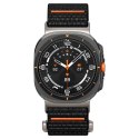 Spigen DuraPro Flex - Pasek do Samsung Galaxy Watch Ultra 47 mm (Czarny)