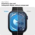 Spigen Elite Shield EZ Fit 2-Pack - Szkło hybrydowe do Apple Watch 10 46 mm (Przezroczysty)