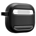 Spigen Rugged Armor - Etui do Apple AirPods 4 (Matte Black)