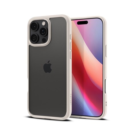 Spigen Ultra Hybrid - Etui do iPhone 16 Pro (Natural Titanium)