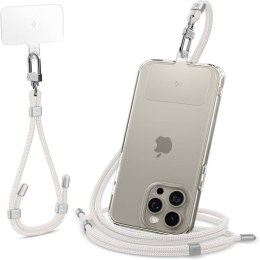 Spigen Universal Strap Set Crossbody & Wrist - Pasek do telefonu na ramię + na nadgarstek (Pearl White)