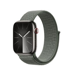 Crong Nylon - Pasek sportowy do Apple Watch 38/40/41/42 mm (Military Green)